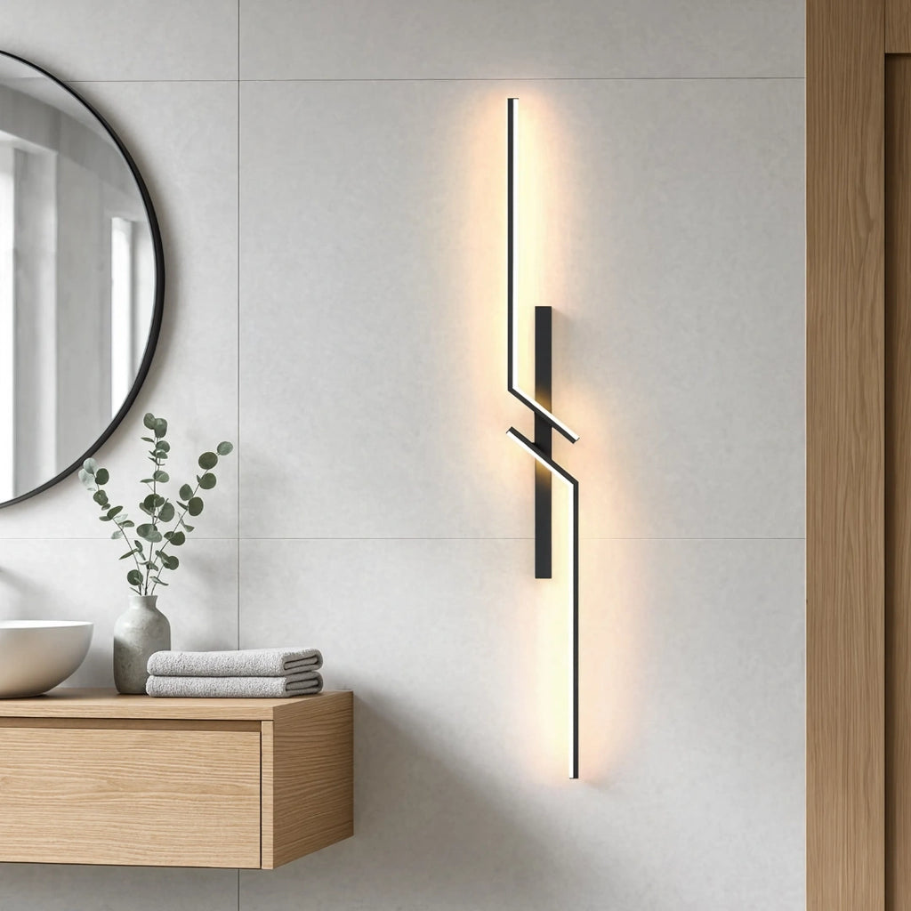 Linea Modern Aluminium Linear Wall Light